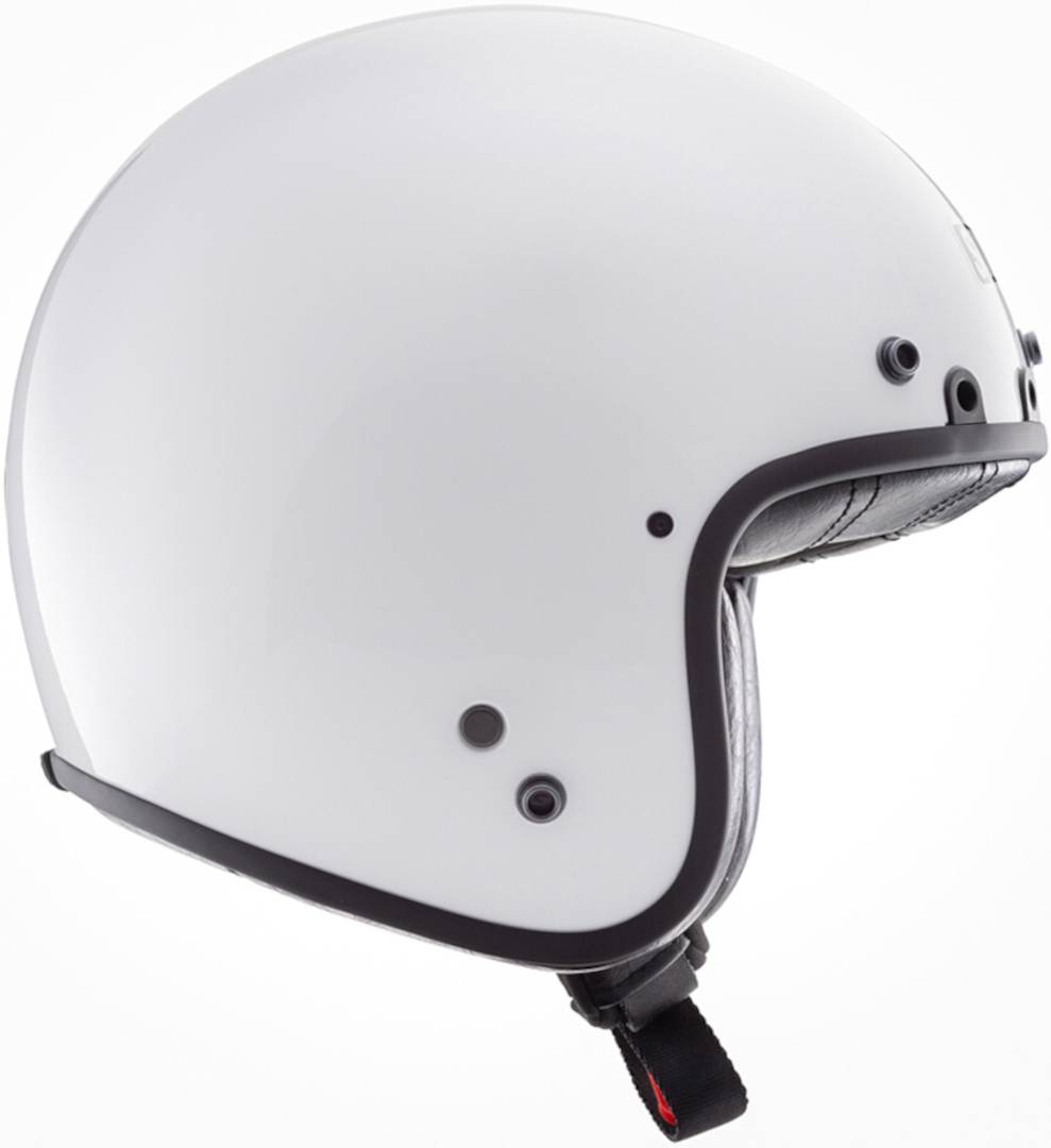 Simpson Chopper Solid Trysková přilba bílá L (60) Obrázek 3