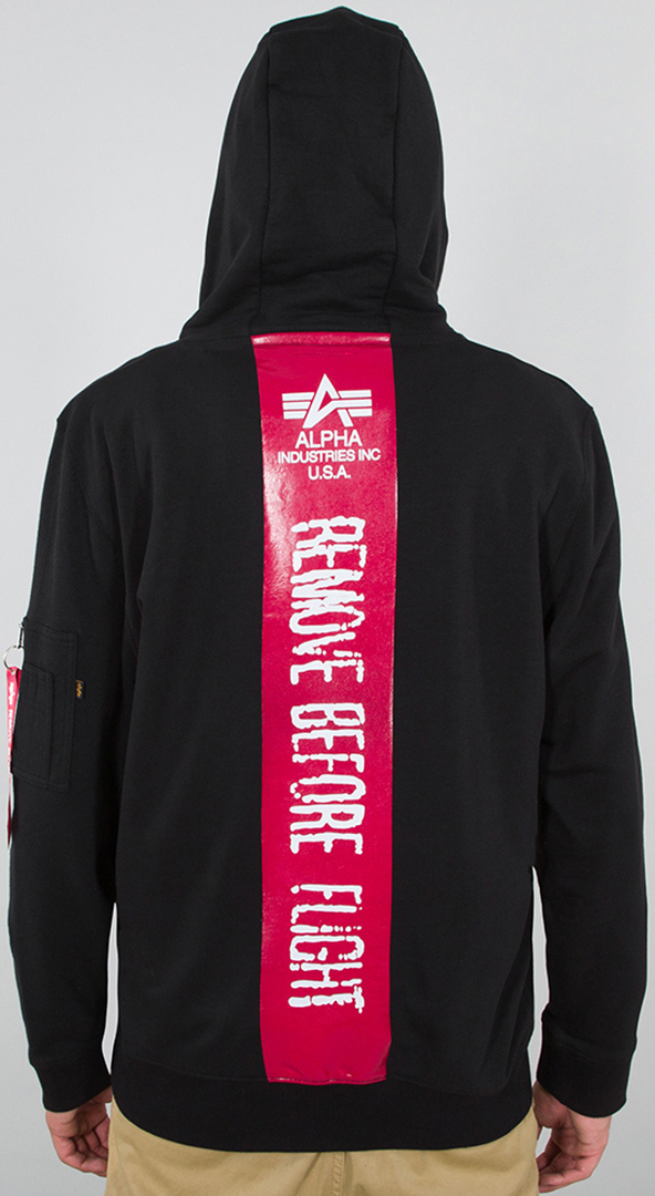 Alpha Industries RBF Latex Capuche noir M Figure 2