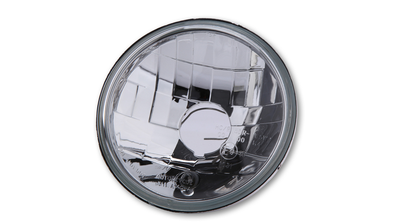 HIGHSIDER Smart 5 3/4 tums insats H4 klart glas, med sidoljus, E-godkänd (1st) Figur 2