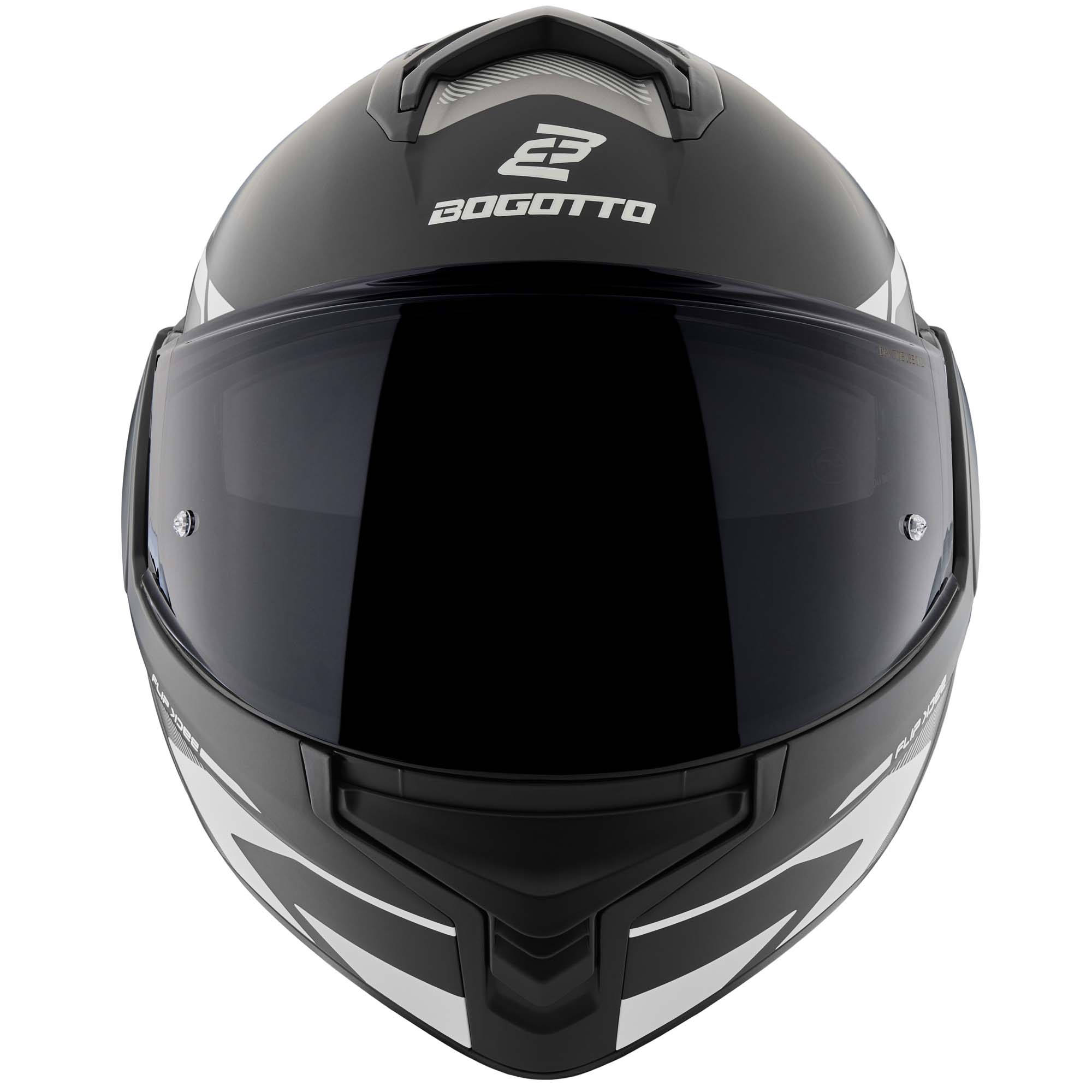 Bogotto FS-X600 Atyr Hjälm Svart matt/grå XS Figur 5
