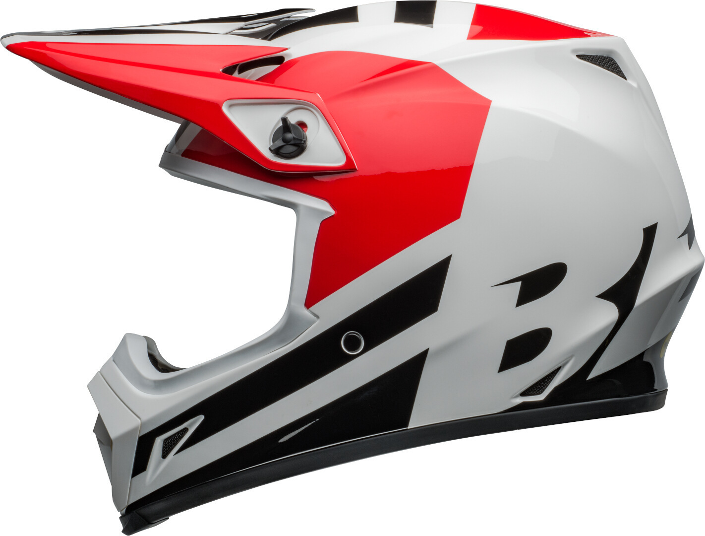 Bell MX-9 MIPS Alter Ego Cască de motocross Alb/Roșu/Negru L (59/60) Figura 4
