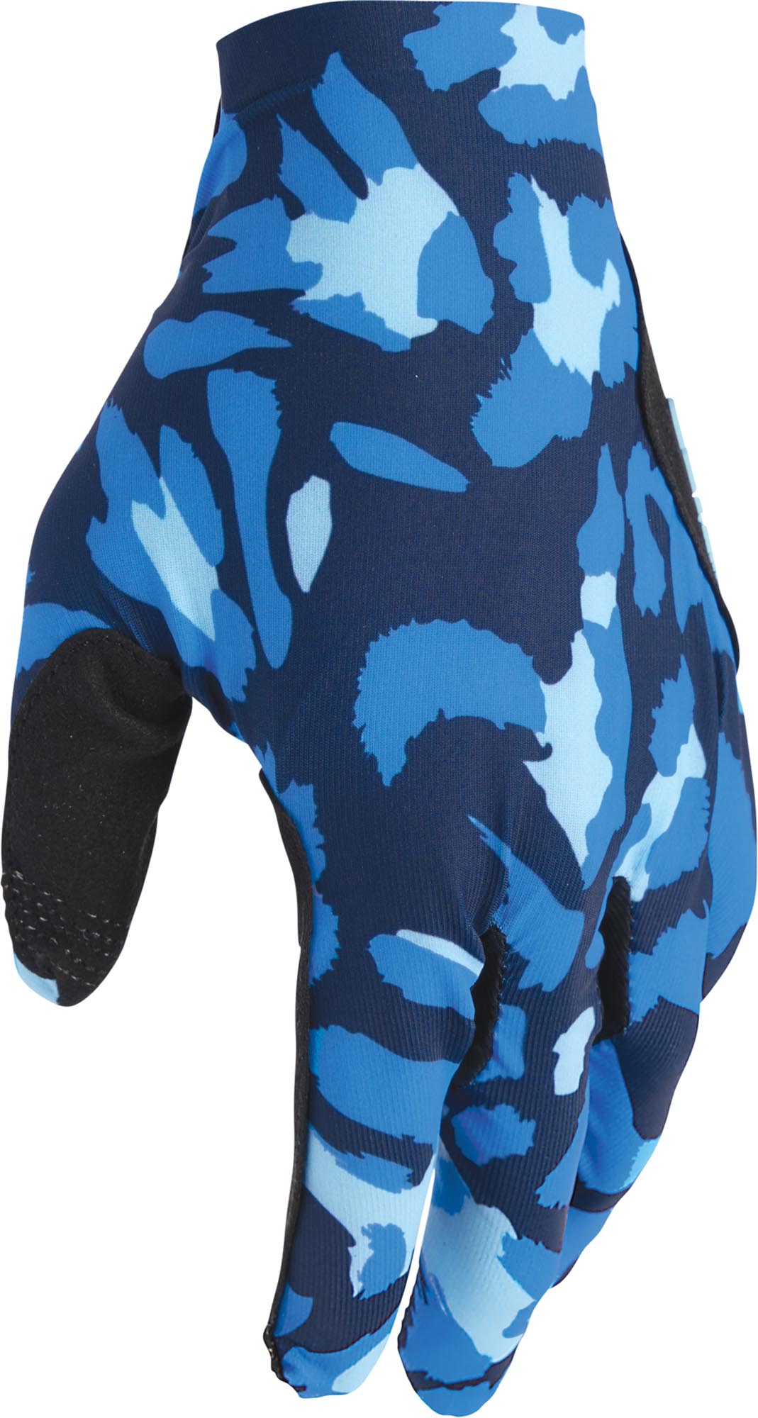 Thor Sportmode Cheetah Motocross handsker blå M Figur 4