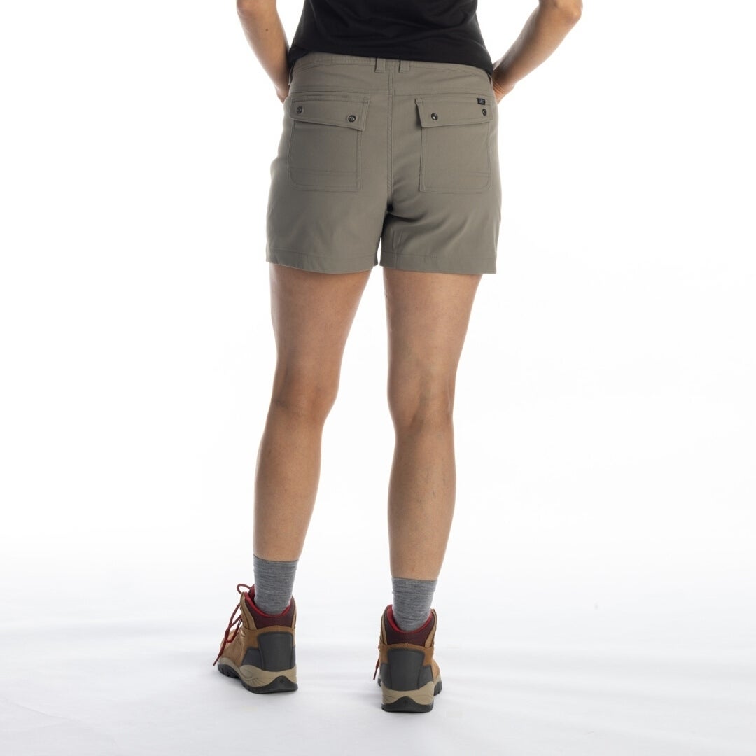 Klim Taylor Mountain Damen Short dunkles oliv 4 Abbildung 5