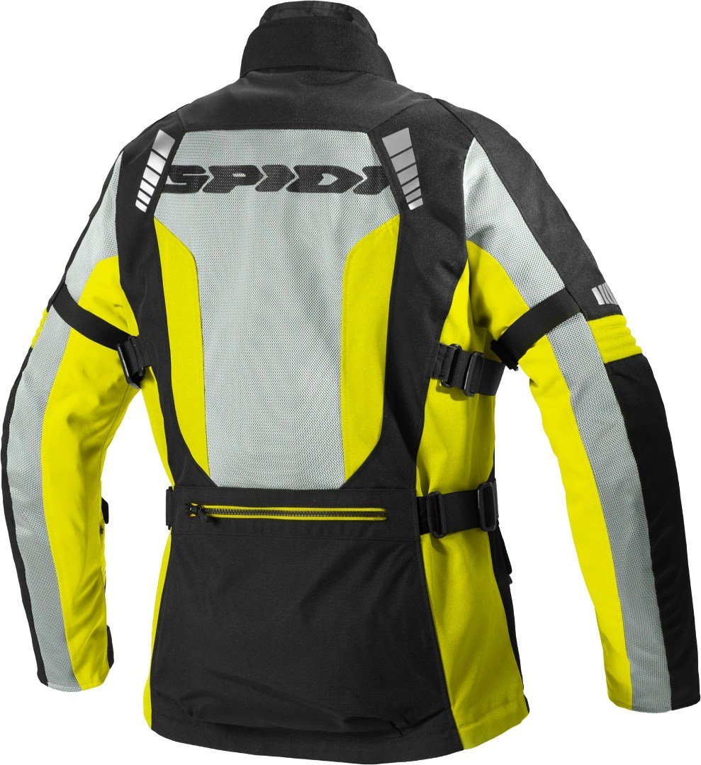 Spidi Terranet Motorcykel Textil Jacka svart/grå/gul L Figur 2