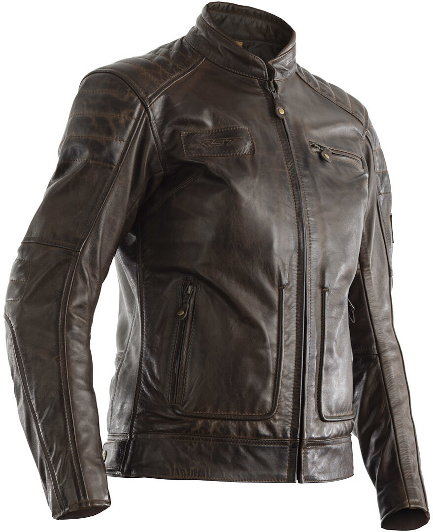 RST Roadster II Jachetă de piele pentru motociclete pentru doamne negru L Figura 2