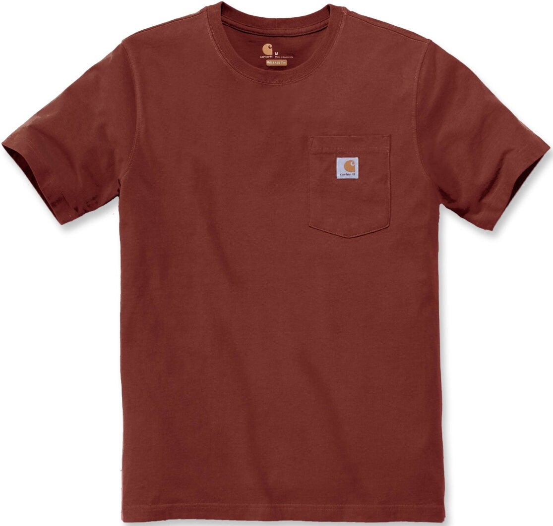 Carhartt Workwear Pocket Triko tmavě červená XL Obrázek 1