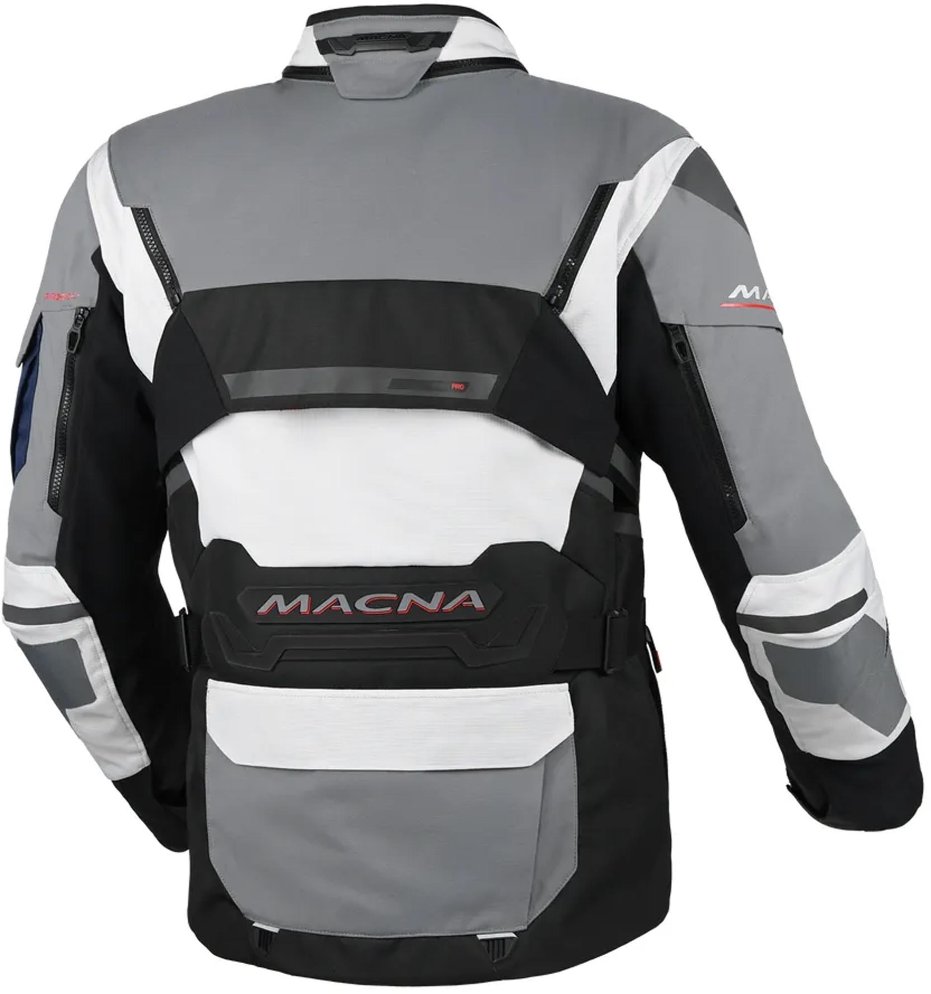 Macna Flexodus waterproof Motorcycle Textile Jacket grey/black L Figure 2