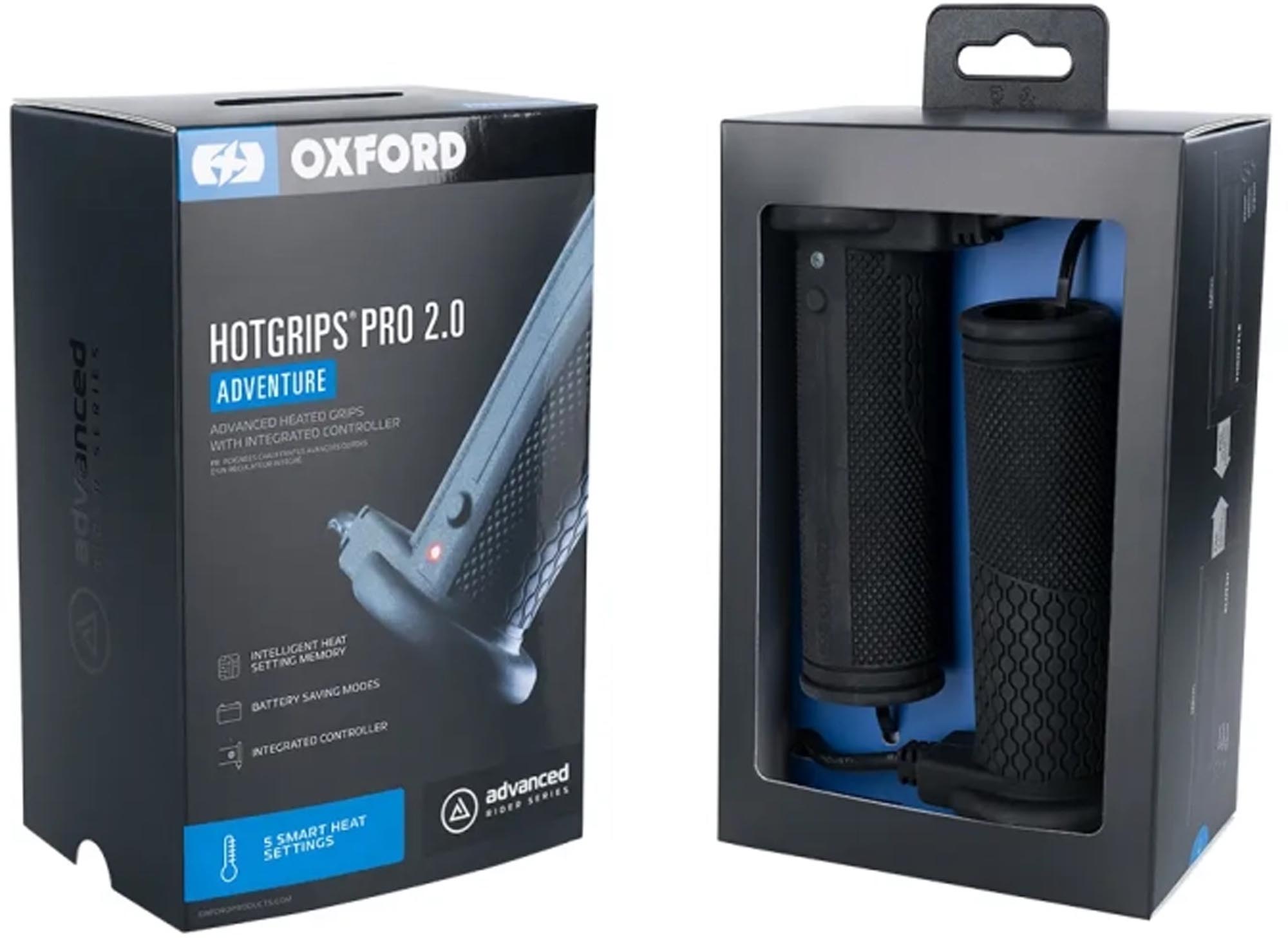 Oxford HotGrips Pro 2.0 Adventure Heated Motorcycle Grips Figure 2