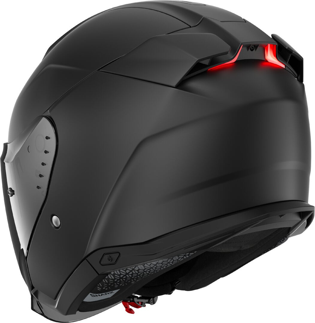 Side view of Shark Skwal i3 Jet Dark Shadow Jet Helmet