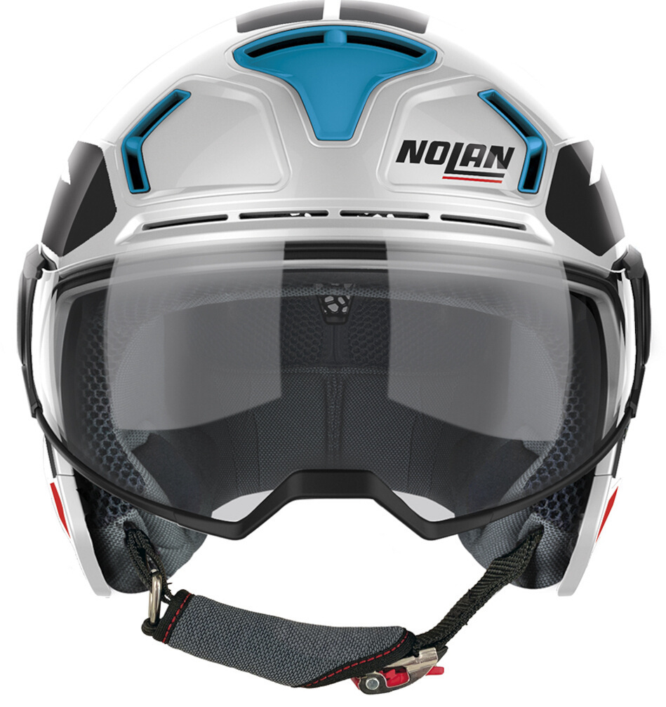 Nolan N30-4 T Blazer Casco Jethelmet bianco/blu/rosso S (56) Figura 3