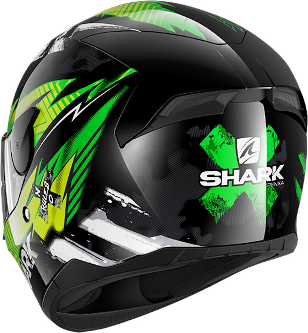 Shark D-Skwal 2 Penxa Integralhelm schwarz/gelb M (57/58) Abbildung 5