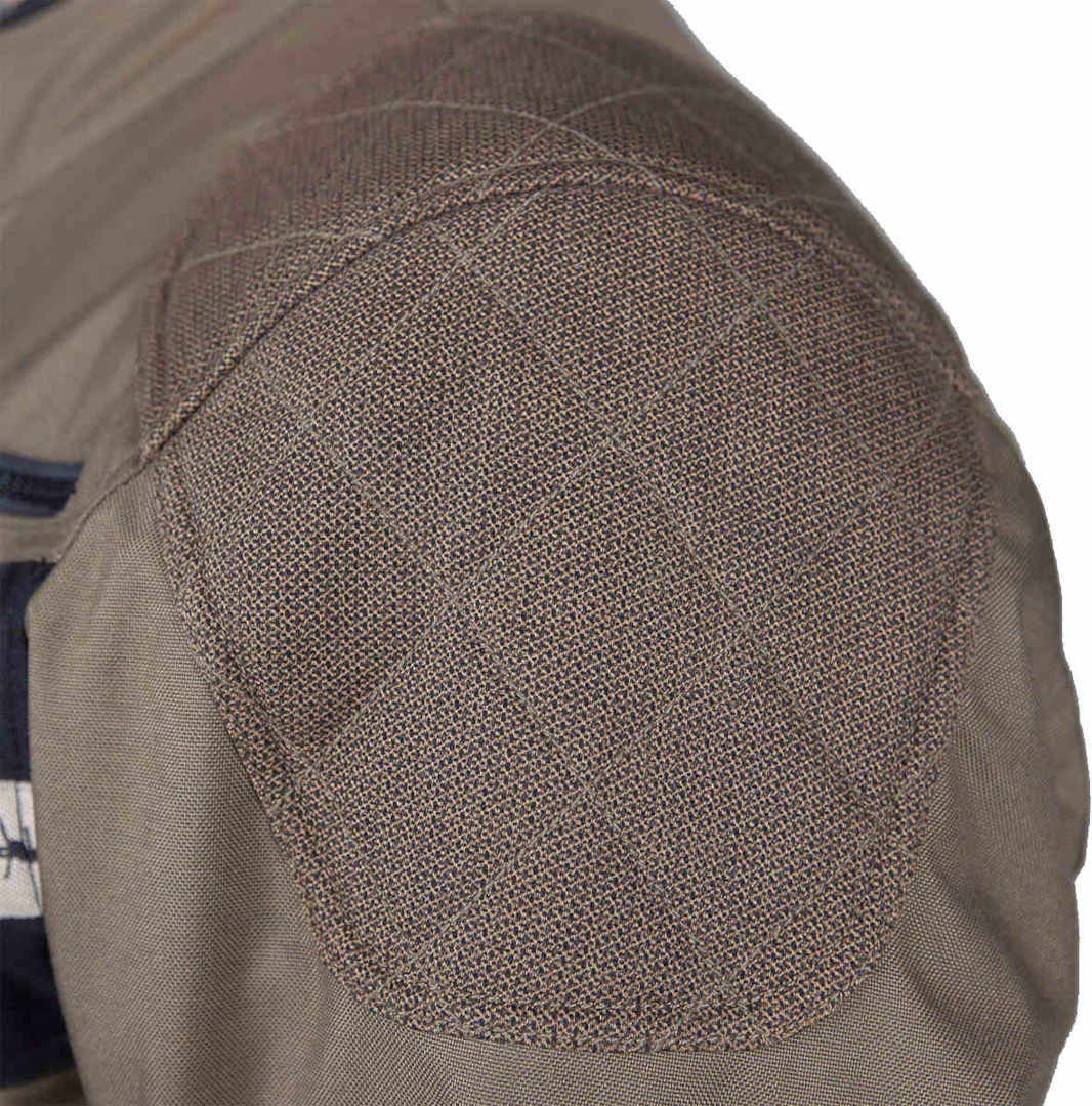 Helstons Sand waterproof Motorcycle Textile Jacket Khaki L Figure 4