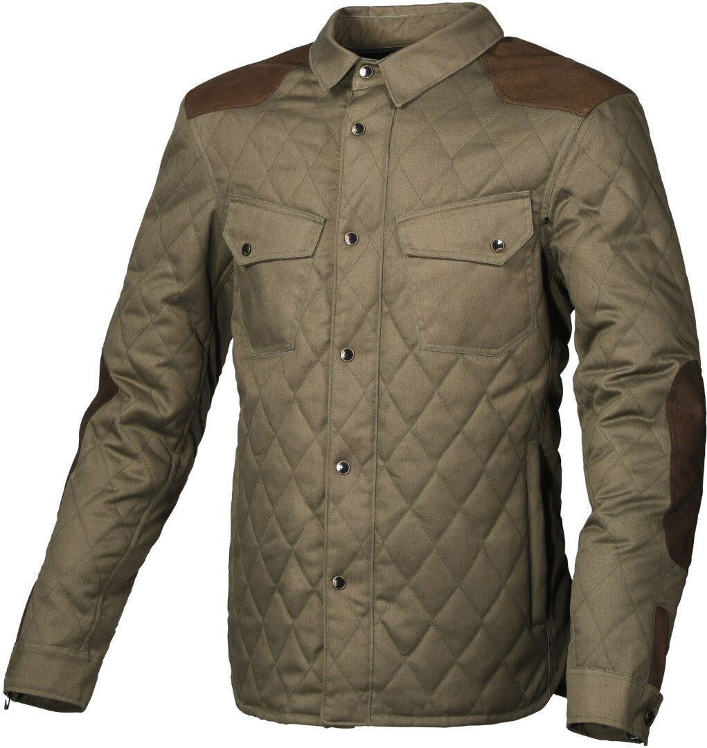 Macna Inland Quilted Motorcycle Textile Jacket green M Figure 1