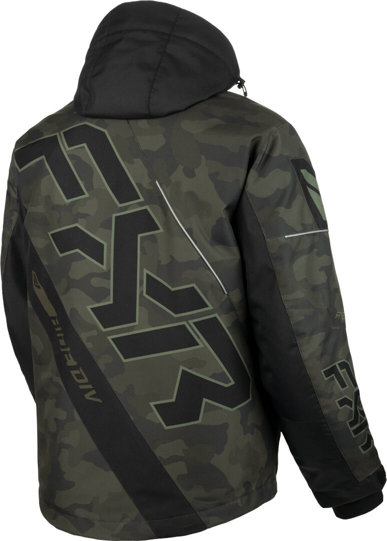 FXR CX 2025 Snowmobile Jacket green/camouflage S Figure 2