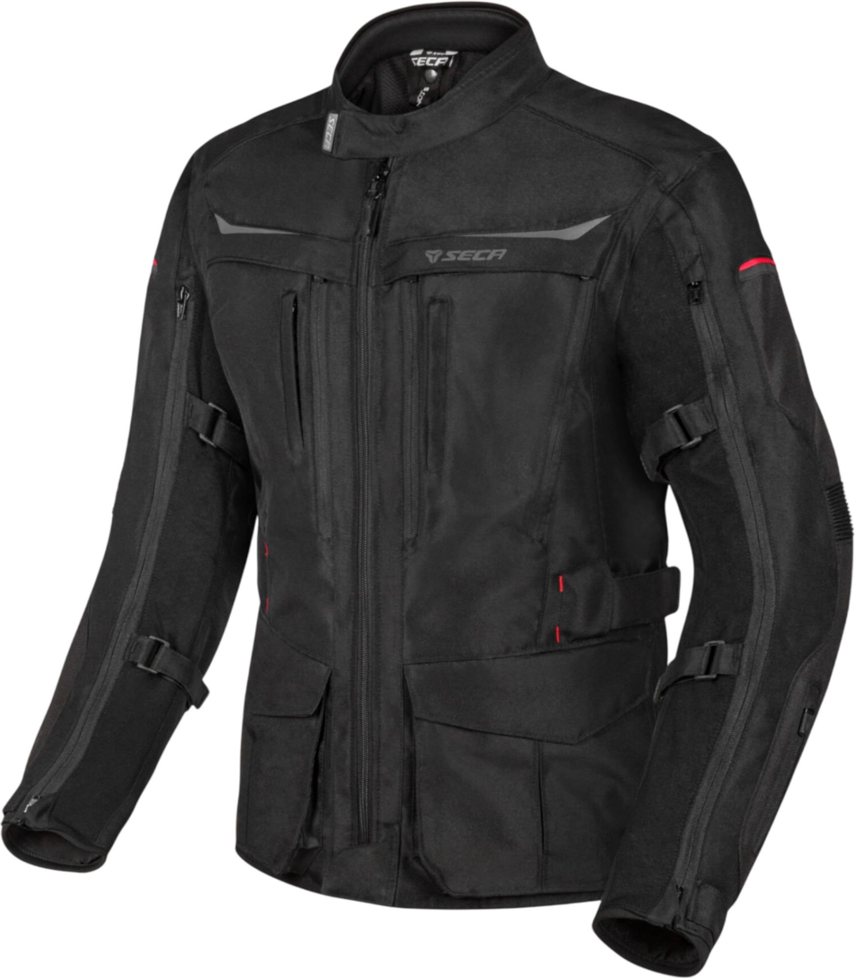 Seca Discovery Motorcycle Textile Jacket black 2XL Figure 1