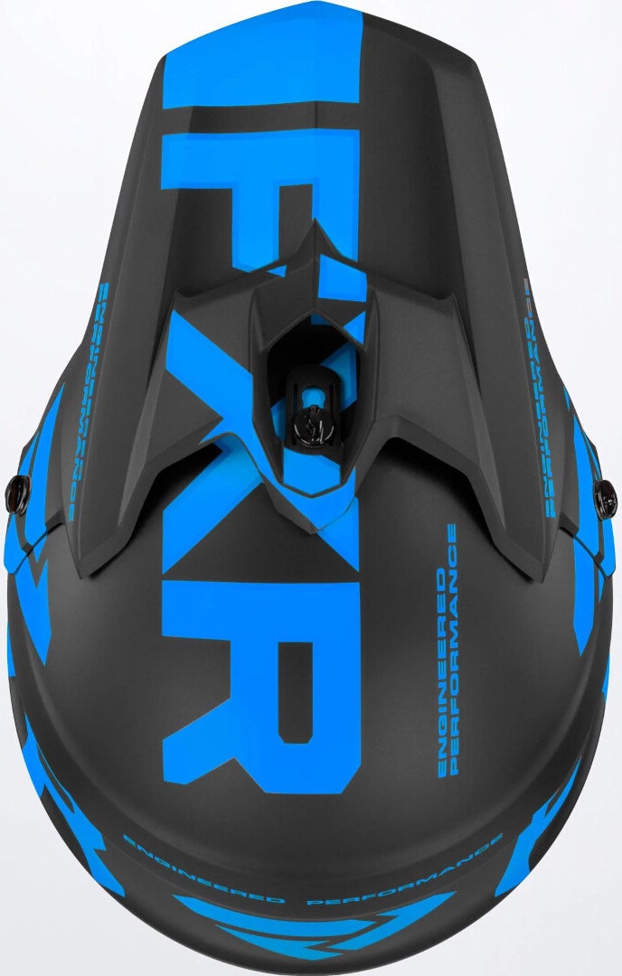 FXR Torque Team Snescooterhjelm sort/blå S (55/56) Figur 3