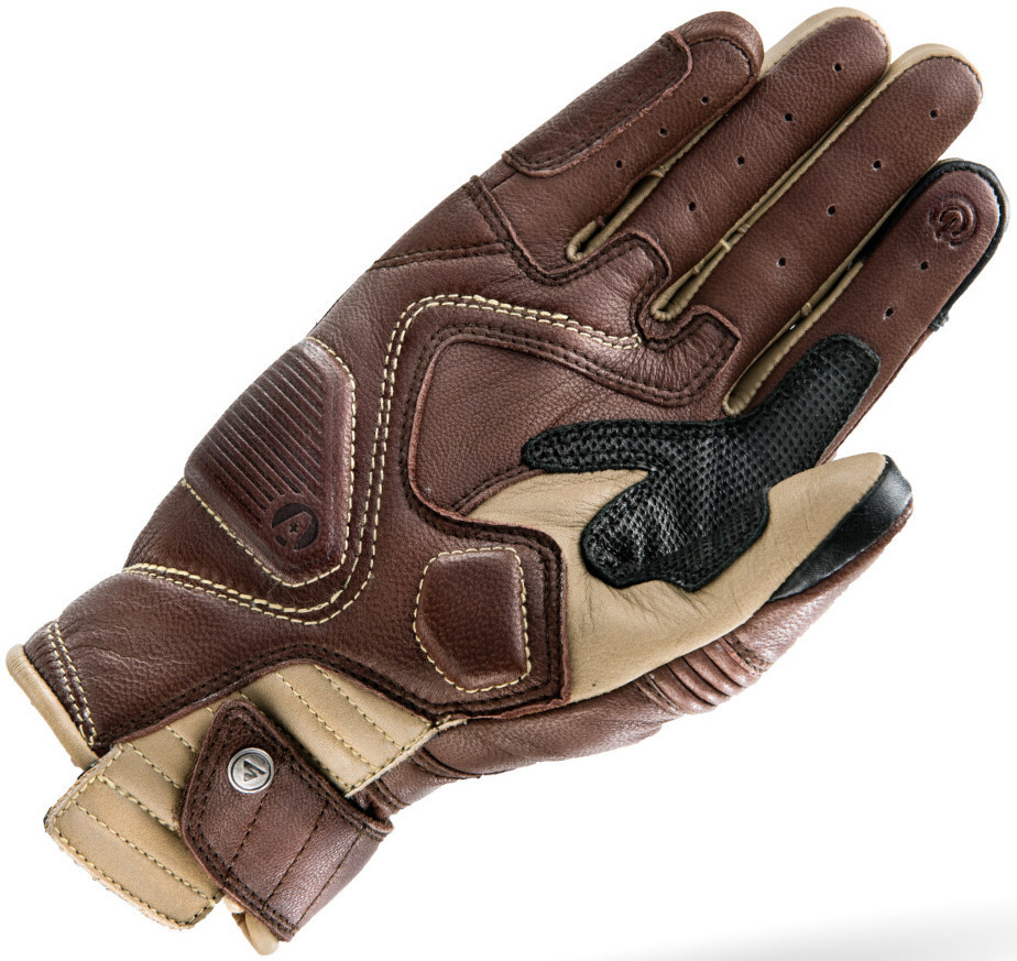SHIMA Aviator Motorrad Handschuhe braun M Abbildung 2
