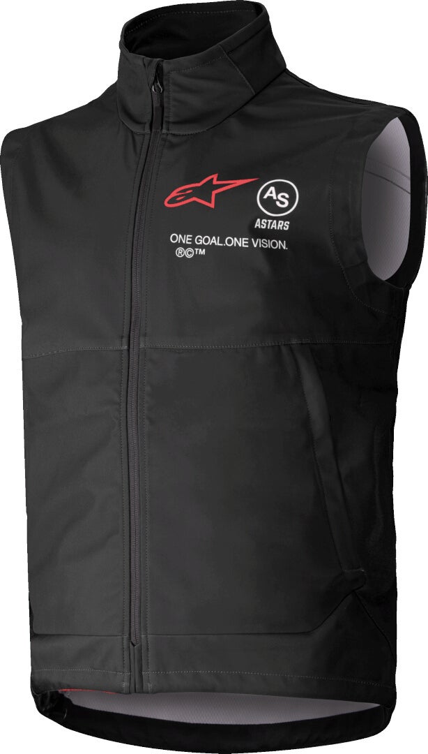 Alpinestars Techstar Softshell Jugend Motocross Weste schwarz L Abbildung 1
