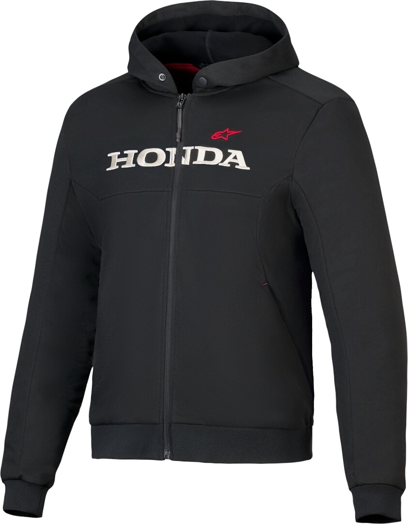 Alpinestars Honda Chrome V3 Sport Huvtröja med dragkedja för motorcykel XL Figur 1