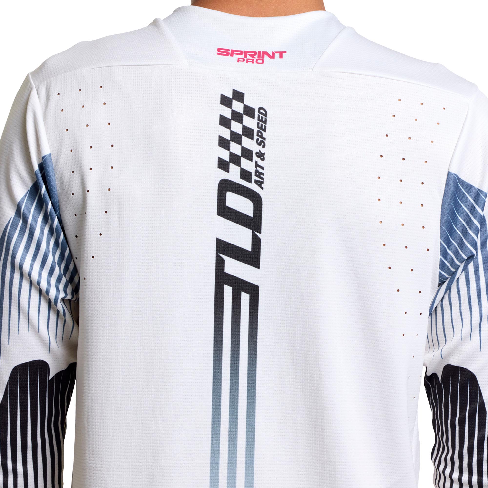 Troy Lee Designs Sprint Pro Turbo Bicycle Jersey white/grey S Figure 6