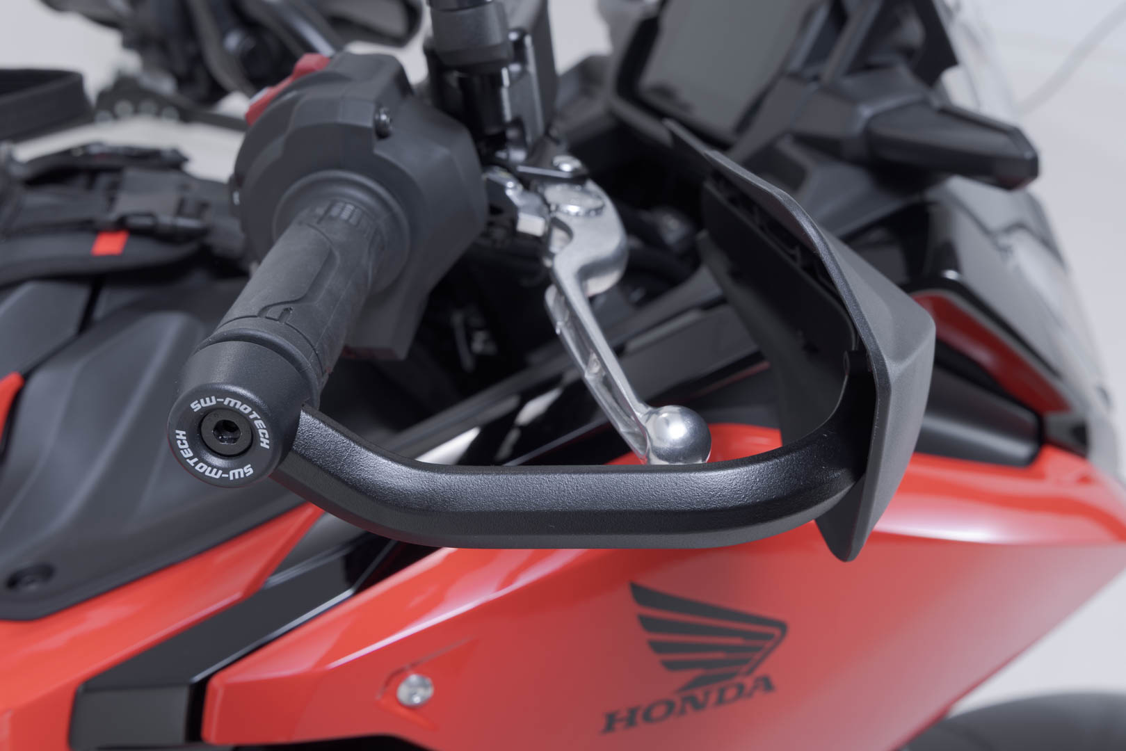 Kit SW-Motech Sport de protecție de mână - Negru. Pentru ghidonuri goale. 22mm la 1 inch. Figura 5