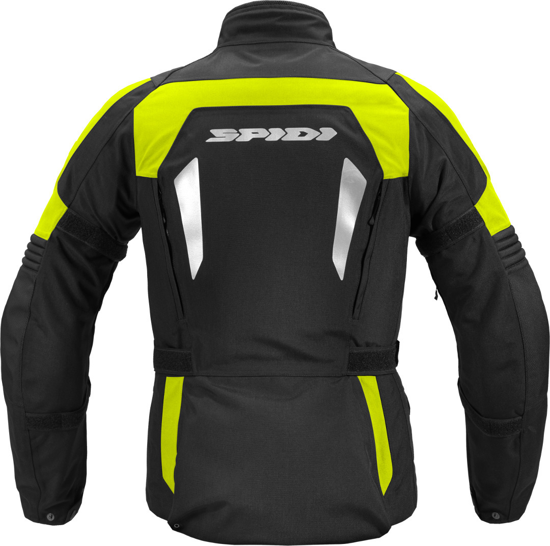 Spidi Alpentrophy H2Out Motorcycle Textile Jacket black/neon-yellow M Figure 2
