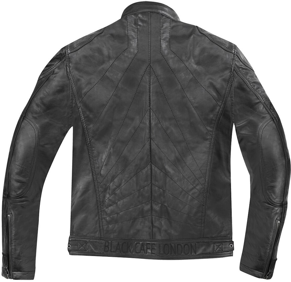 Black-Cafe London Atlanta Motorcycle Leather Jacket 60 Figure 3