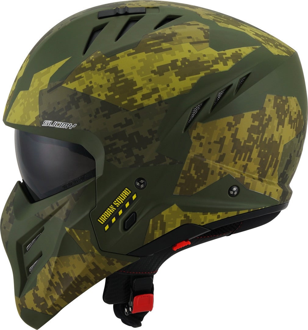 Side view of Suomy Armor Urban Squad Jet Helmet