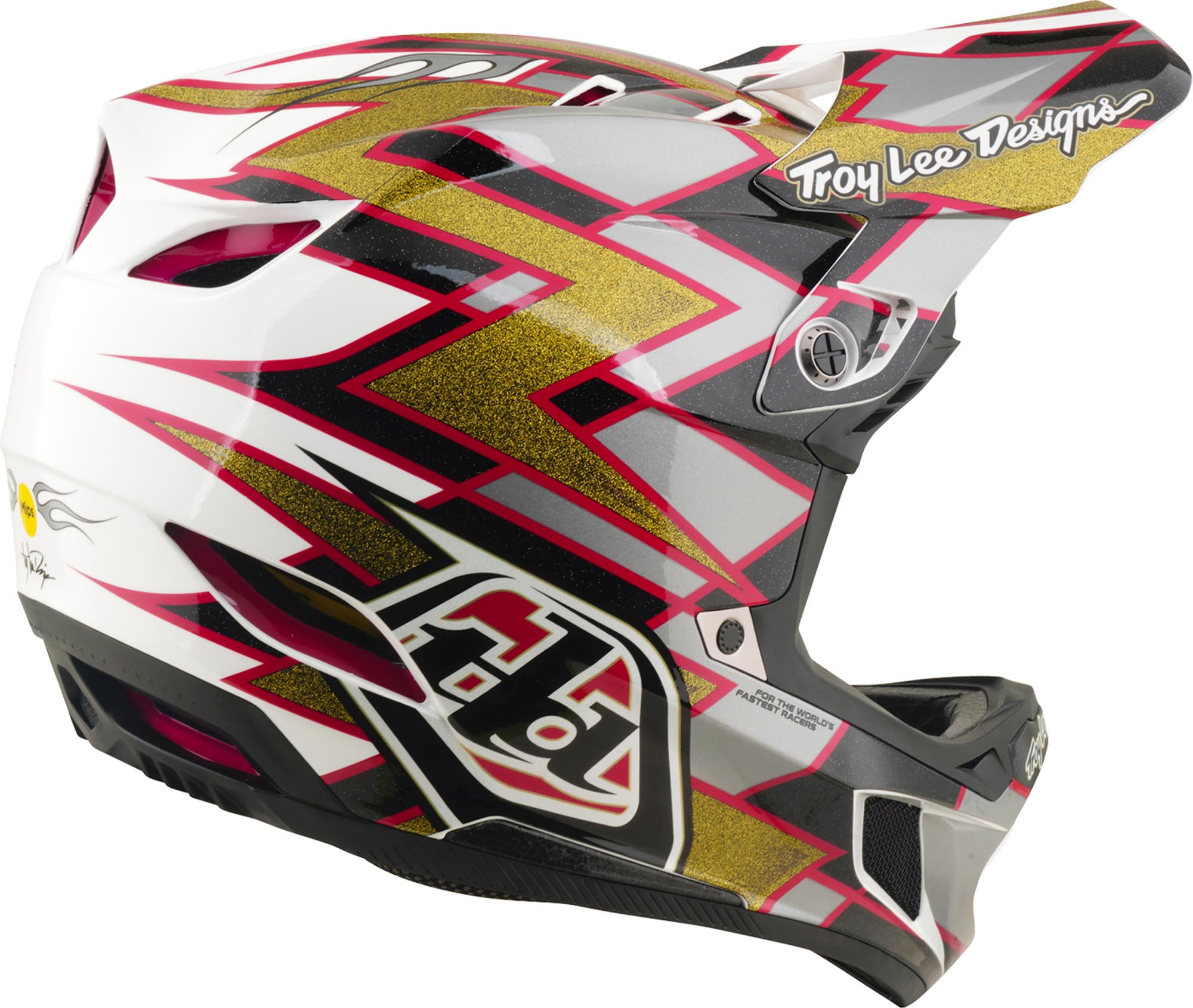 Troy Lee Designs D4 Composite MIPS Flush Downhill Helmet M (57/58) Figure 3