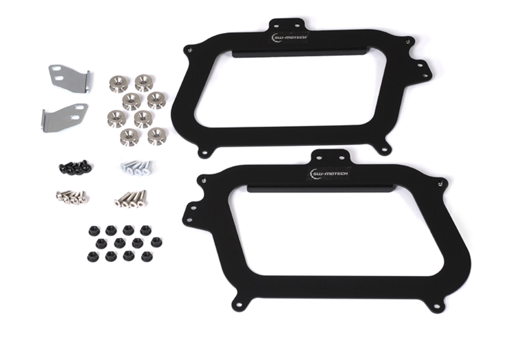 Kit adaptor SW-Motech pentru portavionul Givi - 2 piese. Pentru cazurile TRAX ADV/EVO. Figura 1