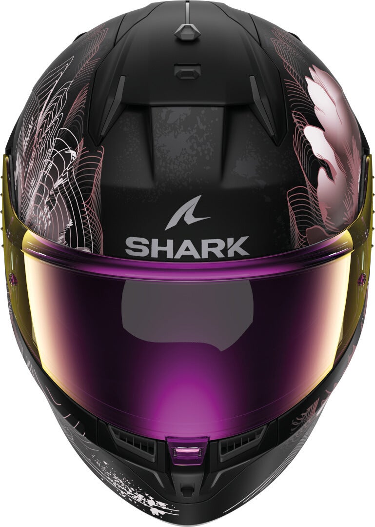 Side view of Shark D-Skwal 3 Mayfer Helmet
