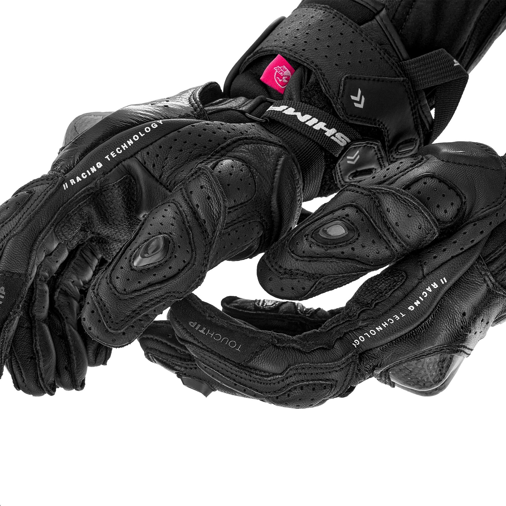 SHIMA RS-3 Dames Motorhandschoenen Zwart XL Figuur 6