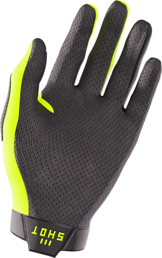Shot Lite Motocross Handsker gul/sort 11 Figur 2