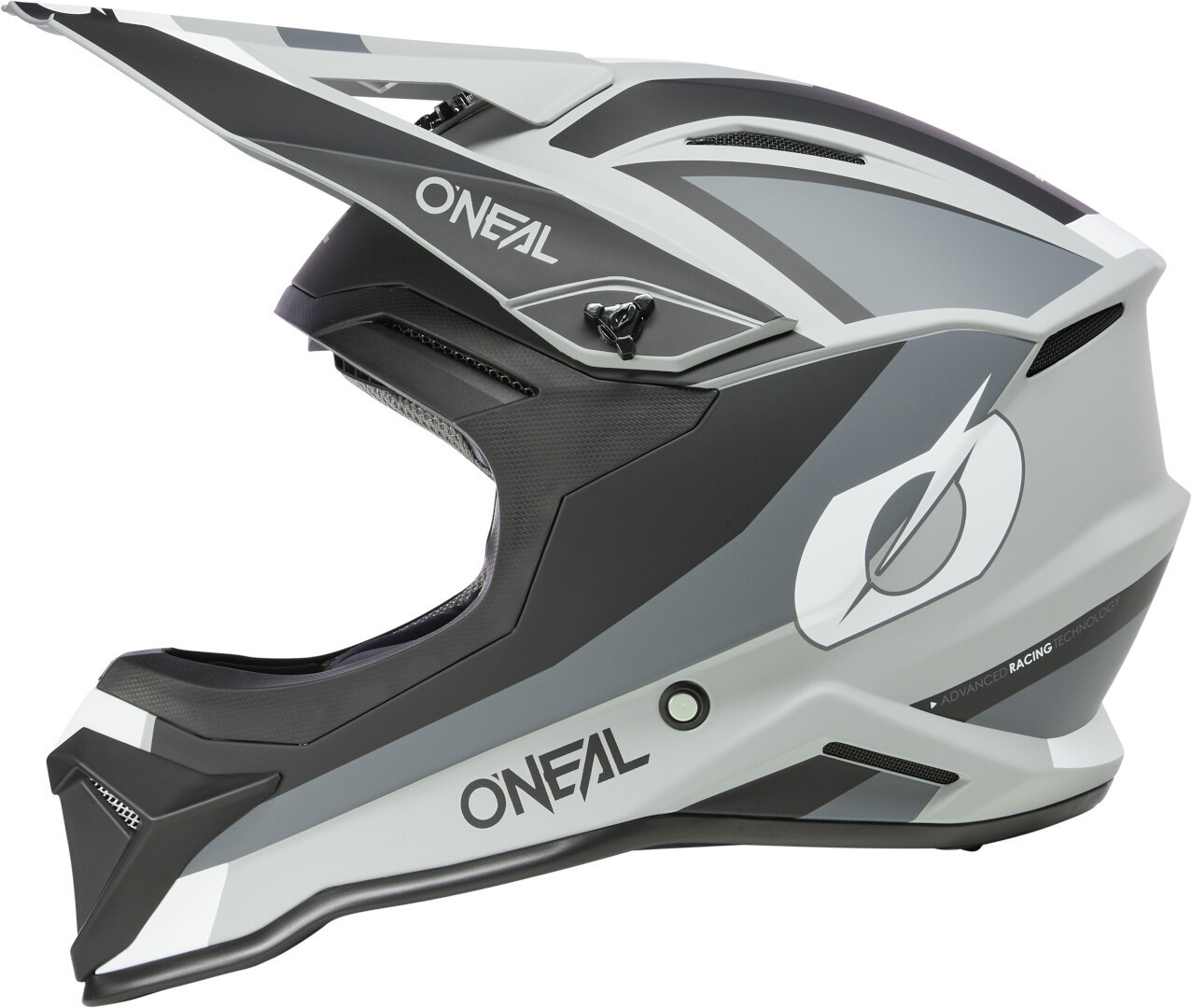 Oneal 1SRS Stream Cască de motocross Negru mat/gri XS (53/54) Figura 3