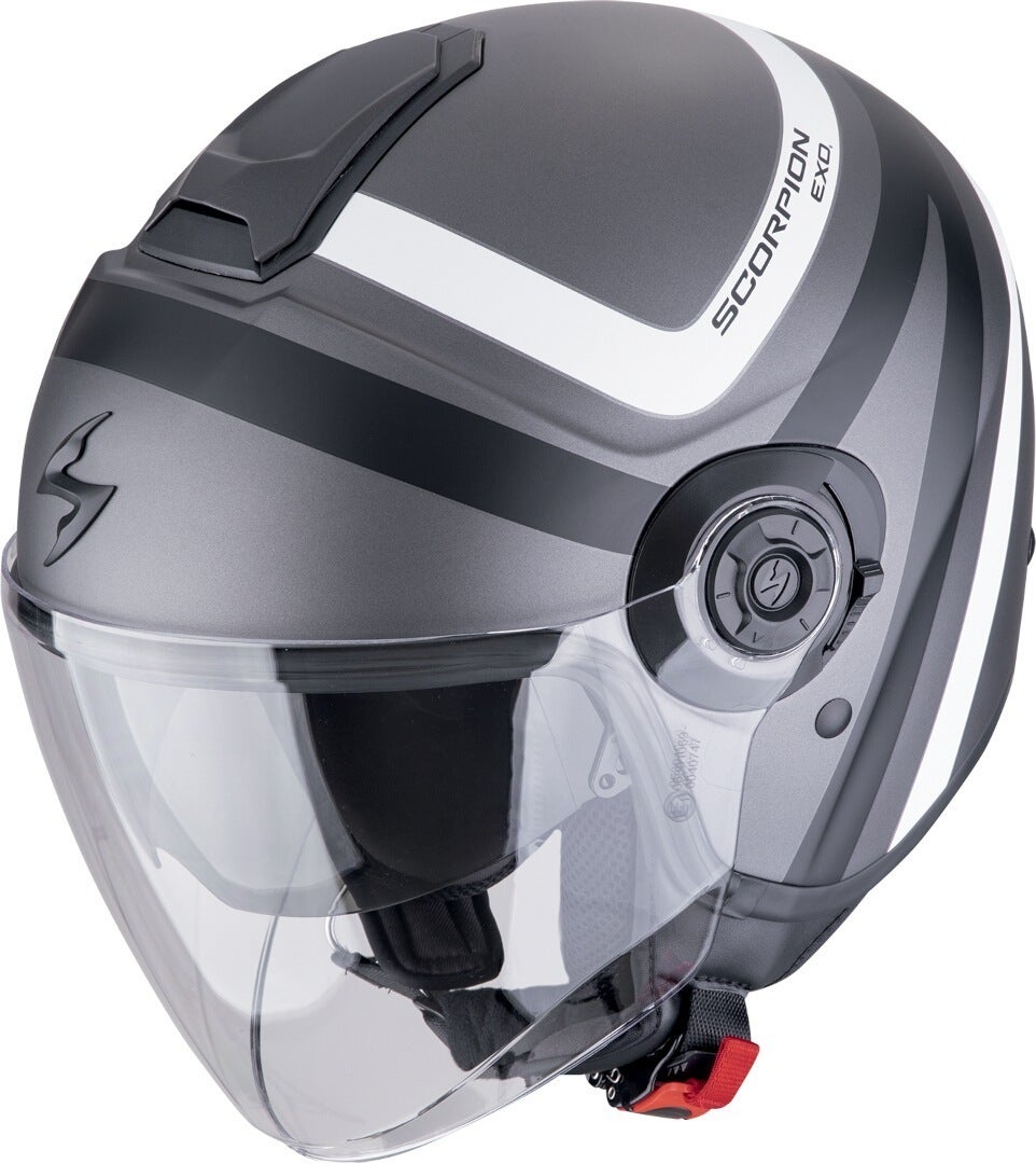 Scorpion EXO-City II Riva Jethelm grau matt/weiß M (57/58) Abbildung 1