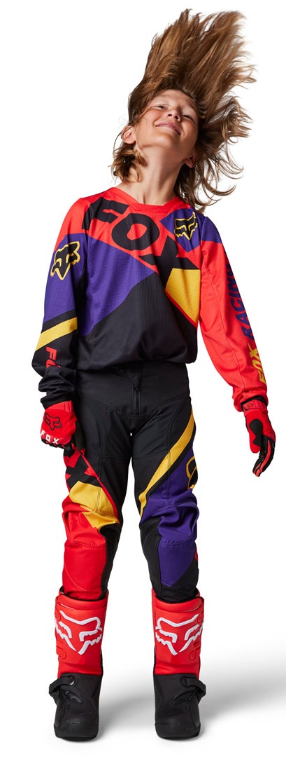 FOX 180 Xpozr Jugend Motocross Hose schwarz/gelb/rot 26 Abbildung 9