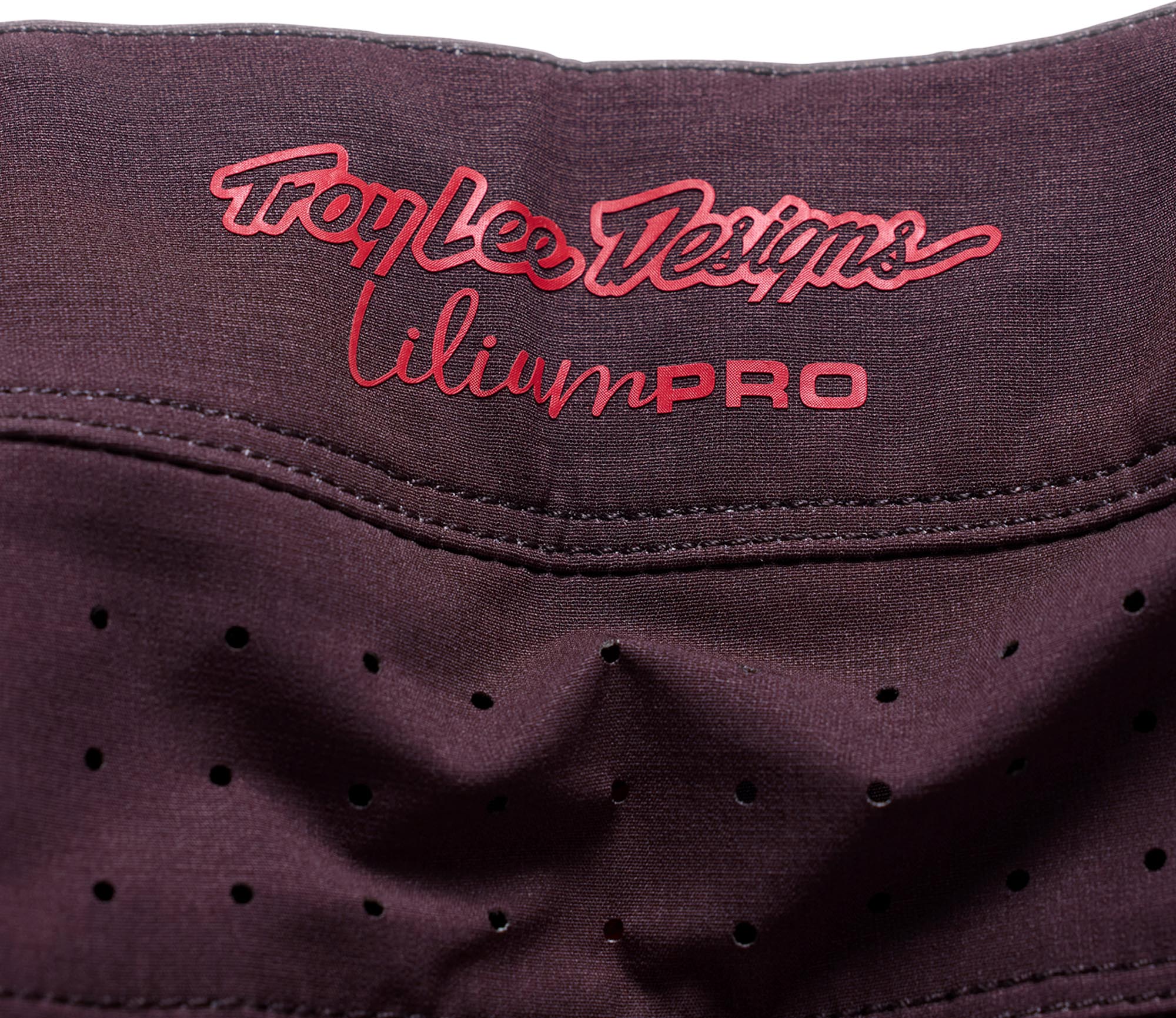Side view of Troy Lee Designs Lilium Pro Shell Mono Ladies Bicycle Shorts