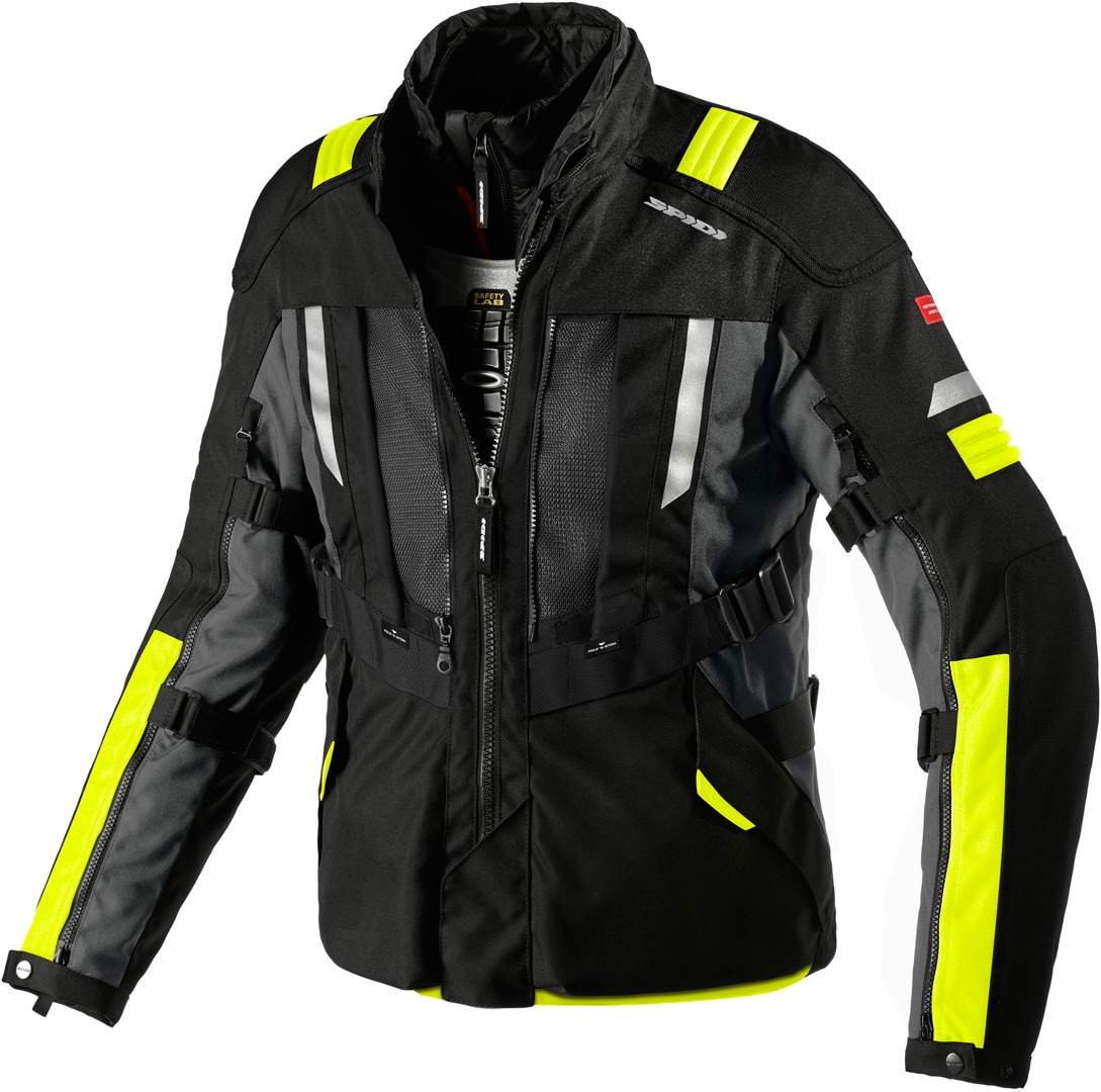 Spidi Modular Veste Textile moto jaune/noir XL Figure 2