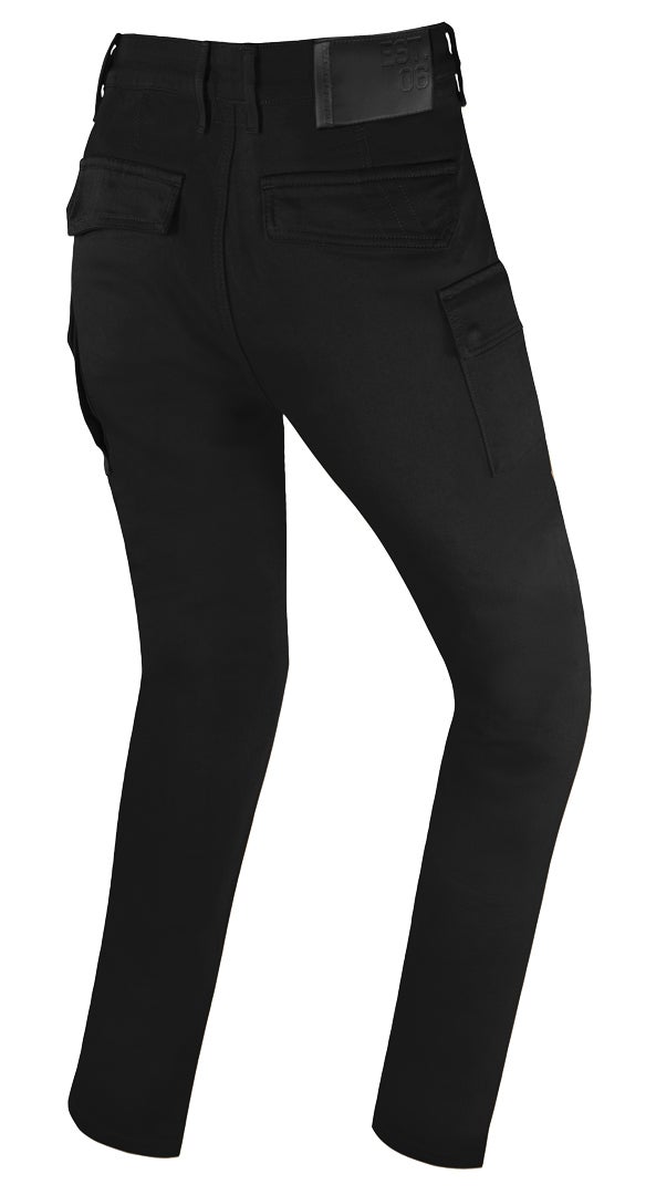 Bogotto Yagal Cargo Dame Motorcykel Tekstil Bukser Sort 33/32 Figur 2