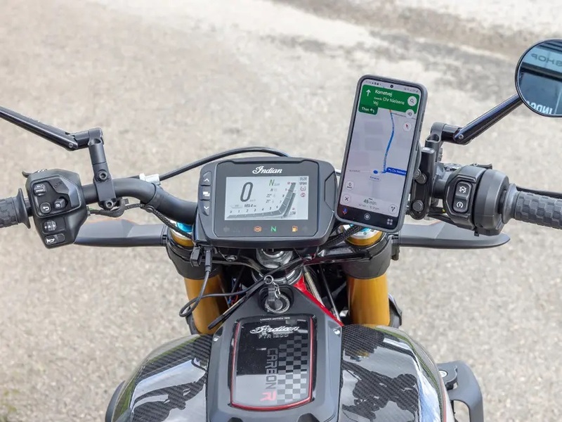 Quad Lock Smartphonehållare huvudcylinderbroms/koppling Figur 8