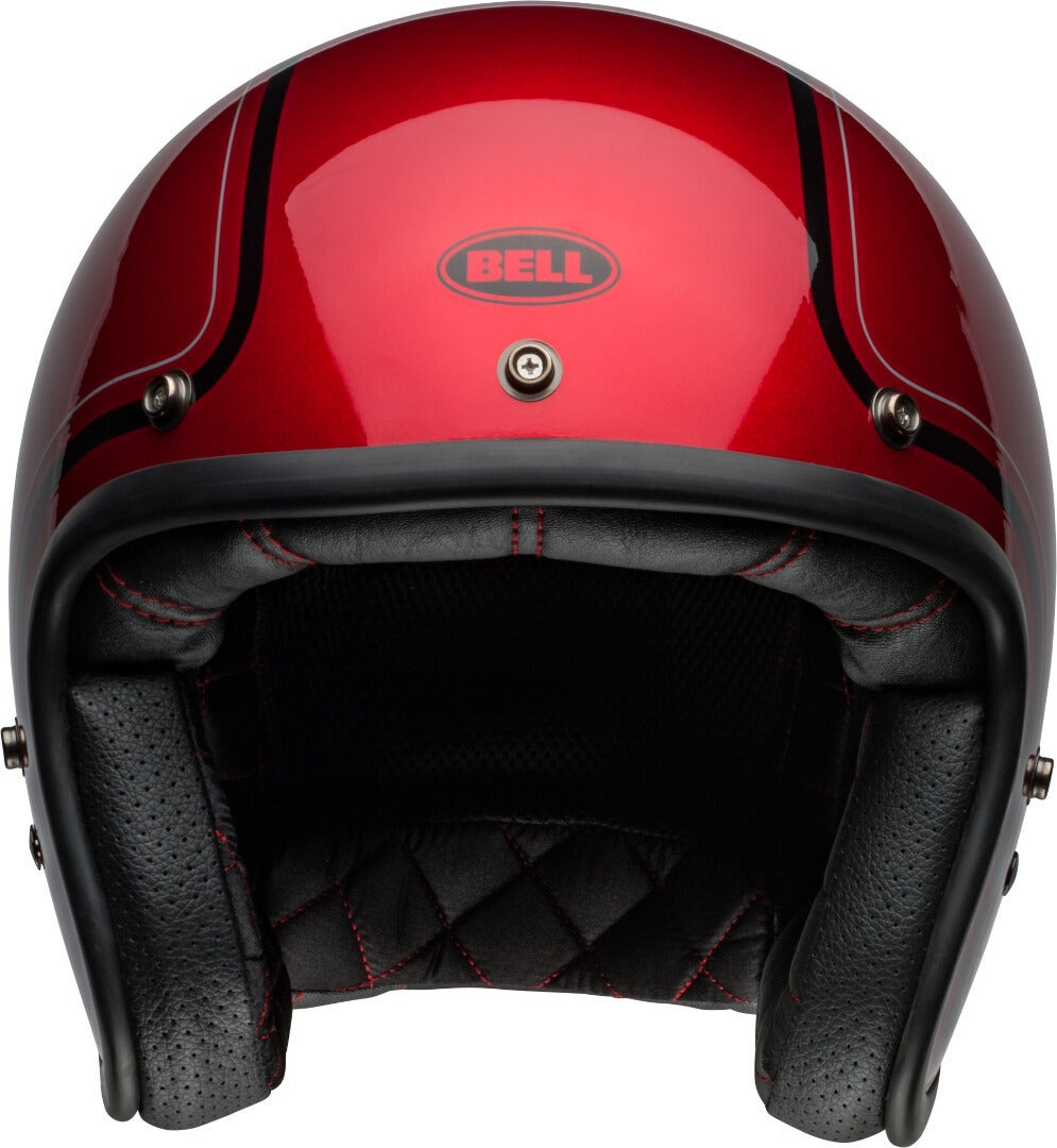 Bell Custom 500 Chief Casque jet Rouge/Noir L (59/60) Figure 2