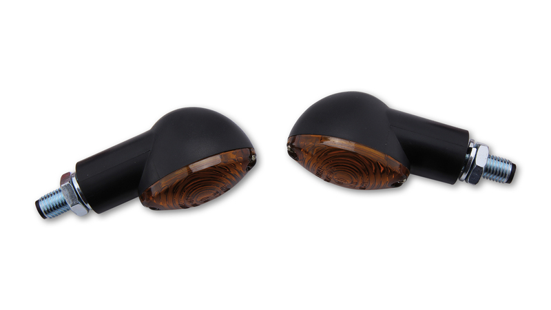HIGHSIDER Smart Cateye Bulb Mini Indikator Kropp Svart / Lins Rökt (Par), Fram & Bak Figur 4