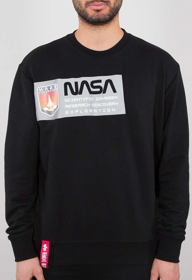 Alpha Industries Mars Reflective Pusero musta M Kuva 1