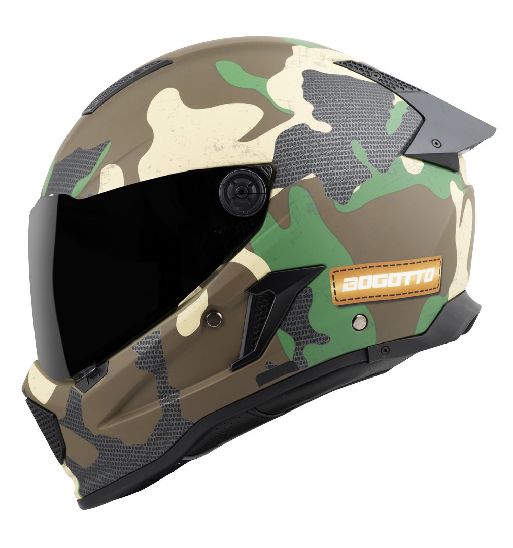 Bogotto Rapto Camo Kaciga Zeleni mat L (59/60) Slika 9