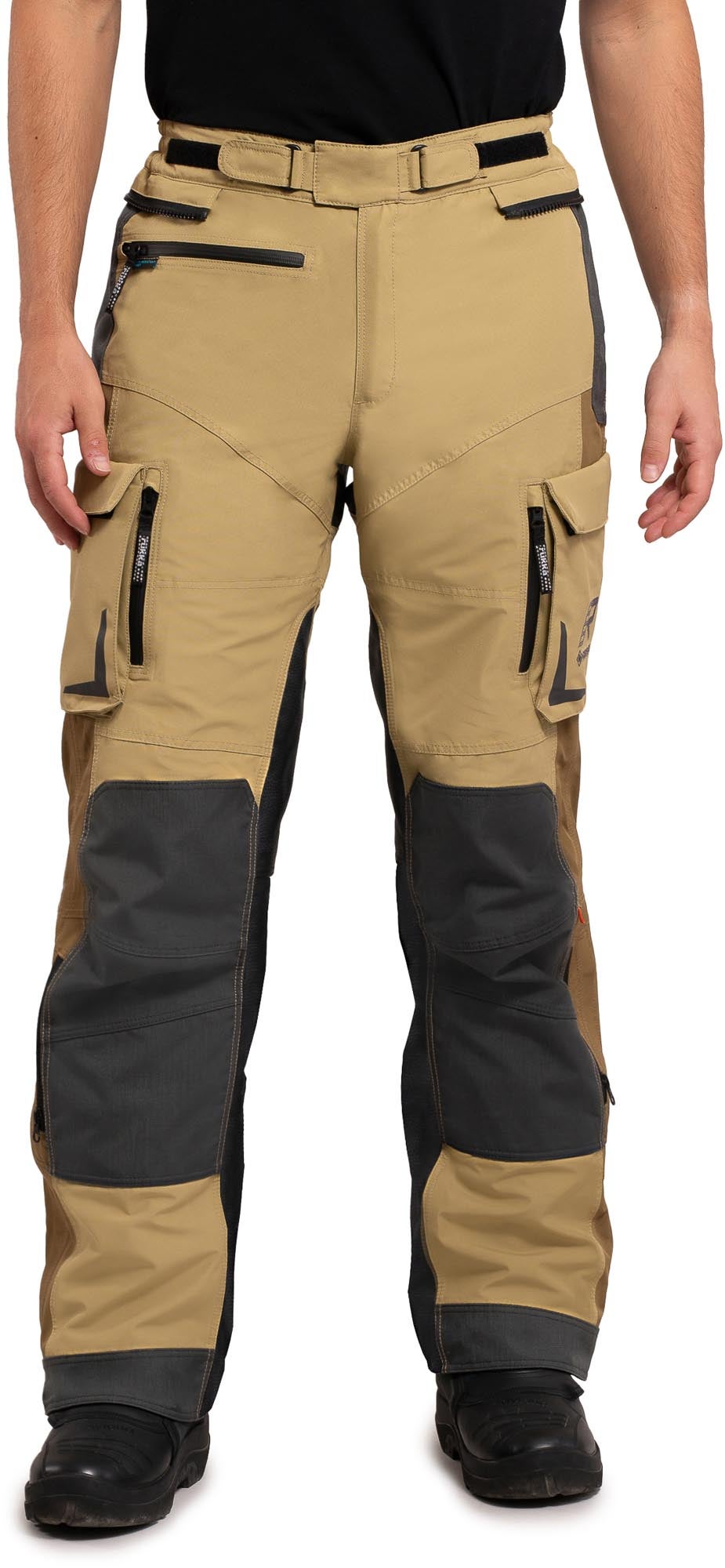 Rukka Ventu-R waterproof Motorcycle Textile Pants Khaki Short 48 Figure 3