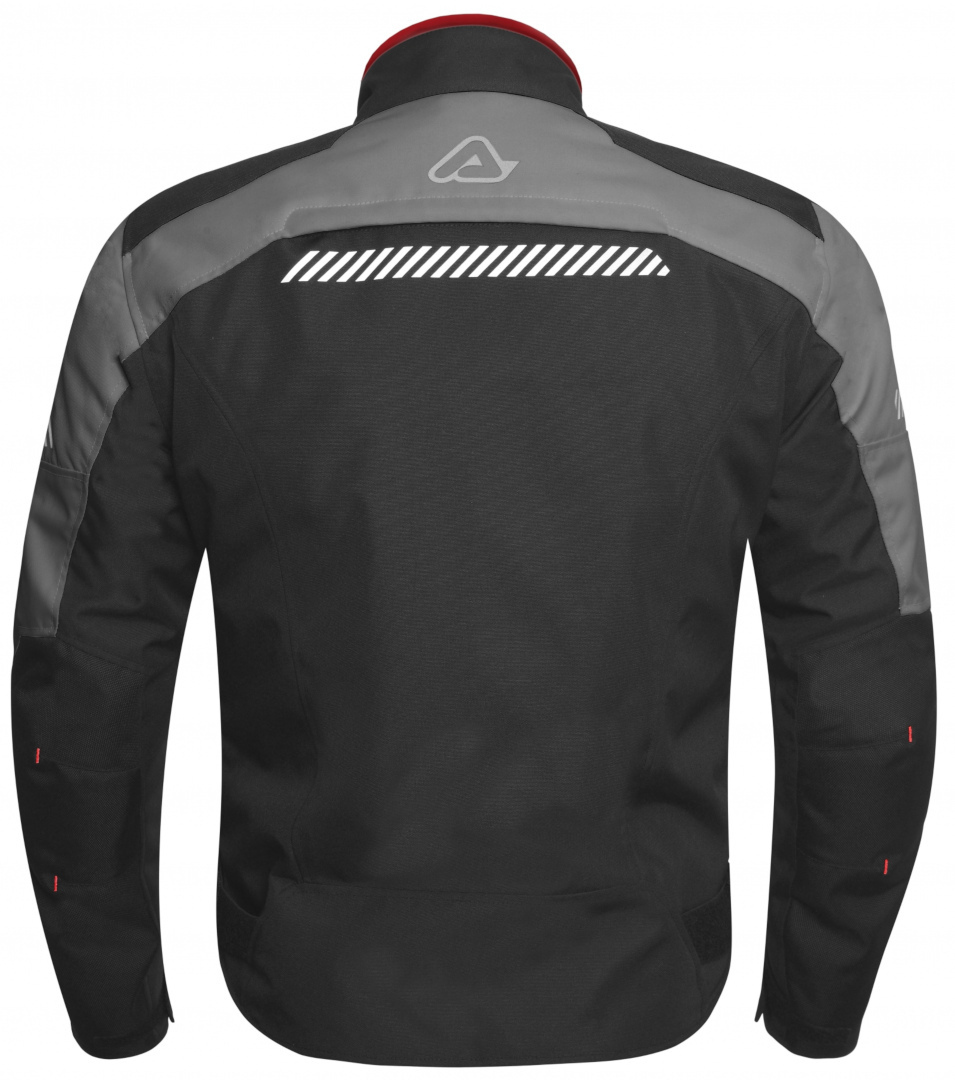 Acerbis Discovery Ghibly Motorrad Textilejacke schwarz/grau S Abbildung 2