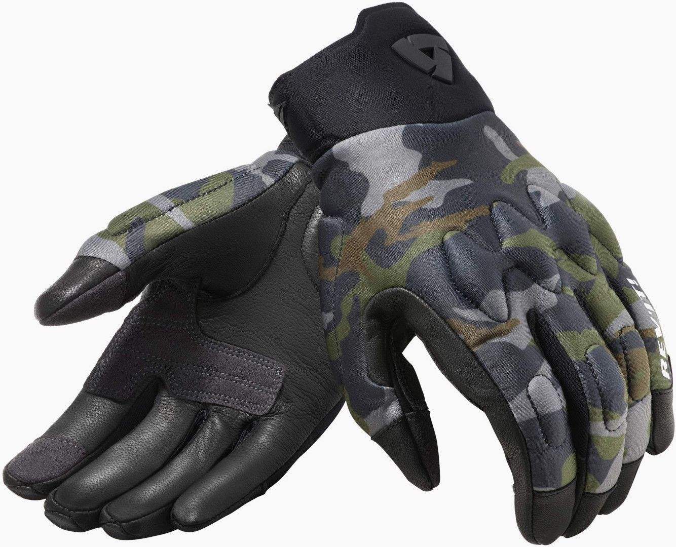 Revit Spectrum Motorcykelhandsker sort/camouflage L Figur 1