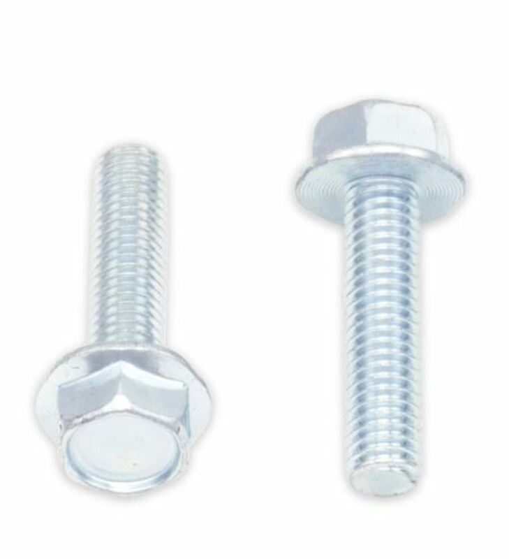 Bolt Hexhuvudflänsskruv 10mm M6x1x25mm 10 stycken Figur 2