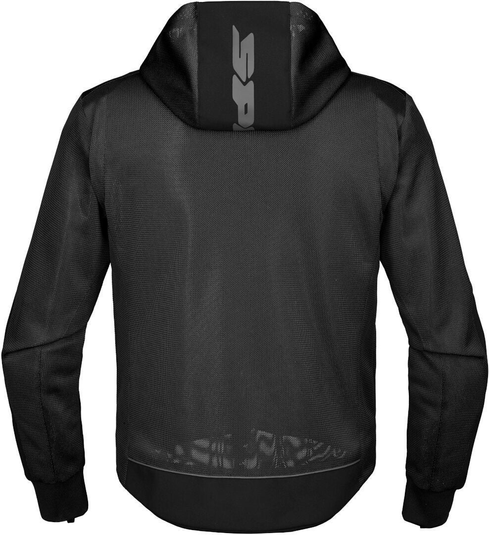 Spidi Net Sudadera con capucha de moto negro M Figura 2