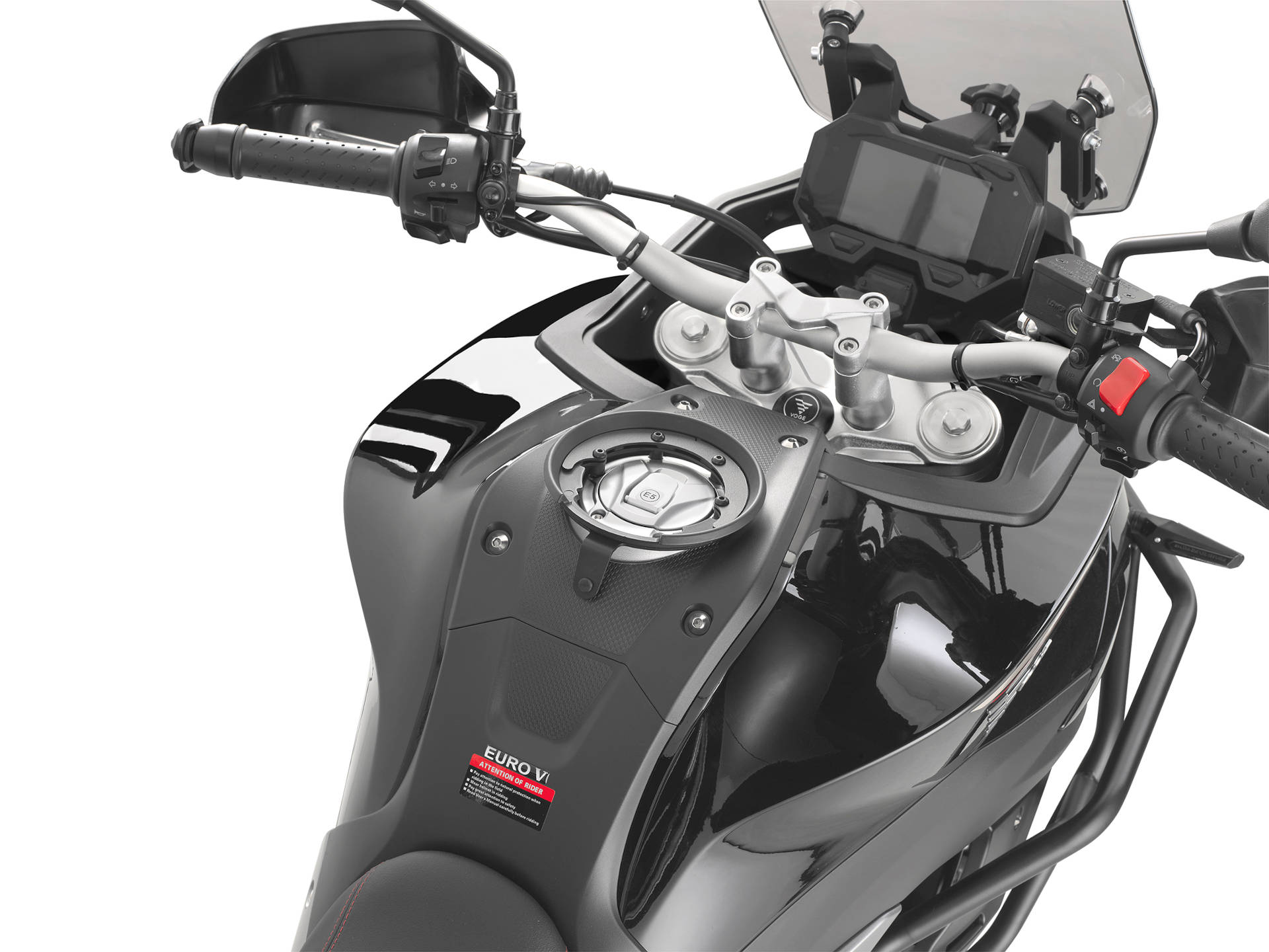 GIVI Tankbefestigung für Tanklock/TanklockED Tankrucksäcke für VOGE VALICO 500DS (20-21) Figur 1
